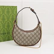 Gucci Ophidia GG Supe Mini Shoulder Bag - Size 22x12.5x5cm - 5