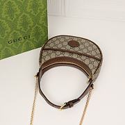 Gucci Ophidia GG Supe Mini Shoulder Bag - Size 22x12.5x5cm - 2