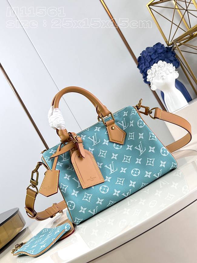 LV Speedy P9 Bandoulière 25 Autres Cuirs Monogram - size 25cm - 1