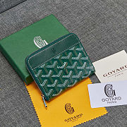 Goyard Matignon PM Wallet Green - size: 11.5*9.5*2cm - 1
