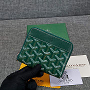 Goyard Matignon PM Wallet Green - size: 11.5*9.5*2cm - 5