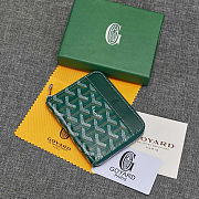 Goyard Matignon PM Wallet Green - size: 11.5*9.5*2cm - 3