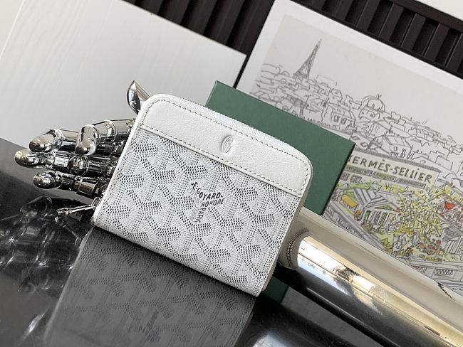 Goyard Matignon PM Wallet White - size: 11.5*9.5*2cm - 1