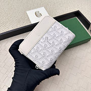 Goyard Matignon PM Wallet White - size: 11.5*9.5*2cm - 5