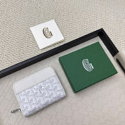 Goyard Matignon PM Wallet White - size: 11.5*9.5*2cm - 4