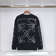 OFF-WHITE Slim Fit Diag Logo Sweatshirt - 2