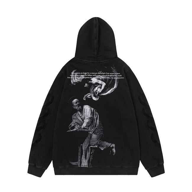 Off-White BW St. Matthew Over Hoodie - 1