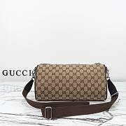 Gucci GG canvas small cylinder Men bag - size: 30x16x16cm - 5