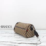 Gucci GG canvas small cylinder Men bag - size: 30x16x16cm - 4