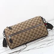 Gucci GG canvas small cylinder Men bag - size: 30x16x16cm - 3