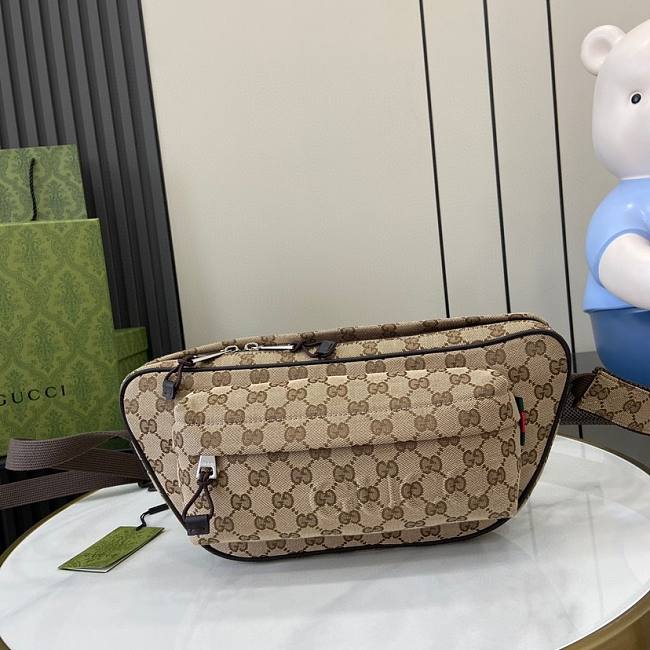Gucci GG canvas large slingbag - size: 34x15x10cm - 1