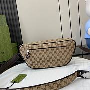 Gucci GG canvas large slingbag - size: 34x15x10cm - 5