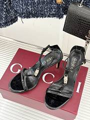 Gucci Women's sandal with bamboo - Height: 9.5cm  - 3