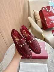 Gucci Women's GG crystal Jordaan loafer - 5