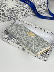 Dior Jolie Voyageur Slim Wallet Light Ivory - size: 19.5.×10.5×3cm - 3