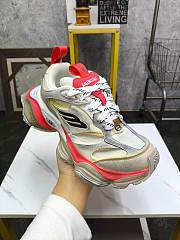 Balenciaga Cargo Worn-Out Beige Red Men's - 785754 W2MV1 2160 - 4