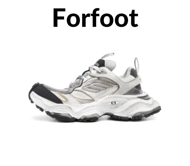 Balenciaga Cargo Sneakers Black and White - 1