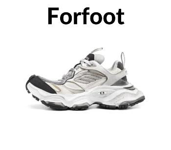 Balenciaga Cargo Sneakers Black and White