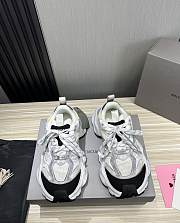 Balenciaga Cargo Sneakers Black and White - 4