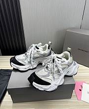 Balenciaga Cargo Sneakers Black and White - 5