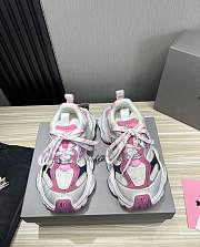 BALENCIAGA Cargo Sneaker in Grey/white/pink  - 4