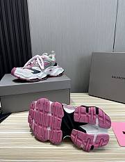 BALENCIAGA Cargo Sneaker in Grey/white/pink  - 3