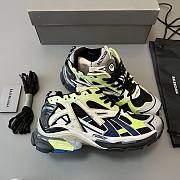 Balenciaga Runner Sneaker 'Grey Blue Green' - 5