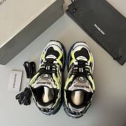 Balenciaga Runner Sneaker 'Grey Blue Green' - 4