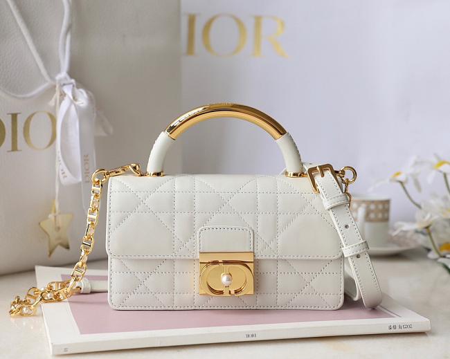 Dior Ange Bag White - size: 20 x 12 x 5 cm - 1