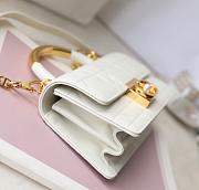 Dior Ange Bag White - size: 20 x 12 x 5 cm - 4
