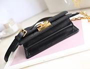 Dior Ange Bag Black - size: 20x12x5 cm - 5