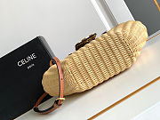 Celine Teen Coufn Wicker Natural Calfskin - size: 32x14x7cm - 3