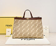 Fendi Zucca Peekaboo X-Lite Tote - size: 41*15*29cm - 1
