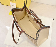 Fendi Zucca Peekaboo X-Lite Tote - size: 41*15*29cm - 2