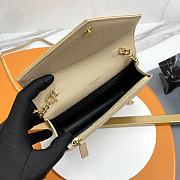 YSL CASSANDRE CHAIN WALLET - size: 19x11.5x4cm - 2