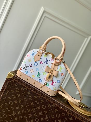 LV x TM Alma BB Murikami - size: 17.5 x 11.5 x 23.5cm
