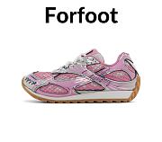 Bottega Veneta Orbit Gloss Silver Pink - 755915V2X406151  - 1