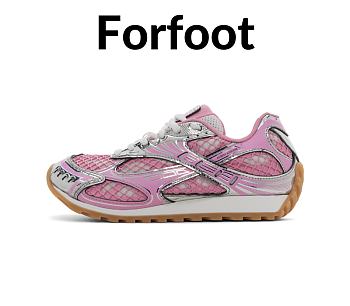 Bottega Veneta Orbit Gloss Silver Pink - 755915V2X406151 