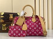 LV Speedy P9 Bandoulière 25 Monogram Pink -size: 25 x 15 x15cm - 1