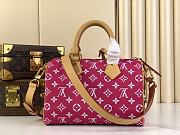 LV Speedy P9 Bandoulière 25 Monogram Pink -size: 25 x 15 x15cm - 2
