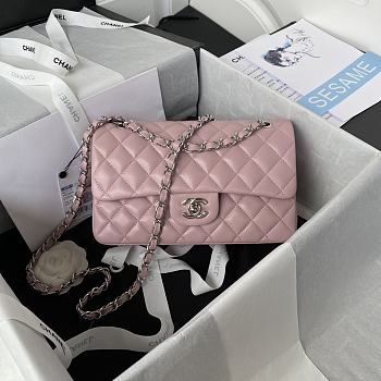 Chanel Classic Flap Medium Pink Caviar - size: 23cm