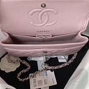 Chanel Classic Flap Medium Pink Caviar - size: 23cm - 5