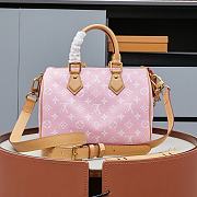 LV Speedy P9 Bandoulière 25 Monogram light pink - 25 x 15 x 15cm - 3