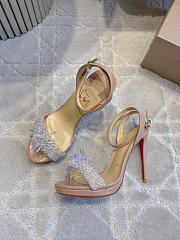 CHRISTIAN LOUBOUTIN Patent Crystal Queen - Height: 12cm - 2