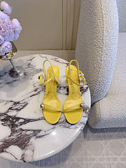 Christian Louboutin Atmospheria leather courts - Height: 8.5cm - 4
