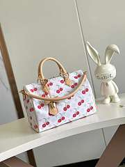 LV x Takashi Murakami Cherry Speedy Soft Bandouliere 30 - size: 30 x 21 x 17cm - 1