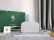 Goyard Goyardine Sac Cap Vert crossbody bag - size: 22.5x12.5x7cm - 5