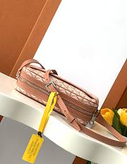 GOYARD Goyardine Sac Cap Vert Pink - size: 23X8X14cm  - 5
