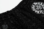 Chrome Hearts Sanskrit Printed Casual Shorts Black - 2