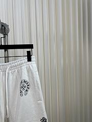 Chrome Hearts Sanskrit Printed Casual Shorts White - 5
